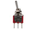 Miniature Toggle Switch ON-ON 2 A / 5 A 1CO Soldering Lugs